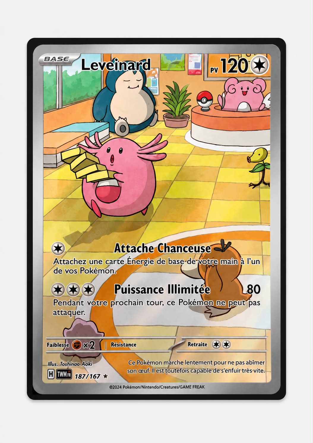 Leveinard 187/167 - Carte Pokémon - Mascarade Crépusculaire